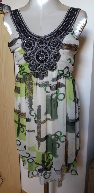 robe été dos nu en voile taille 38